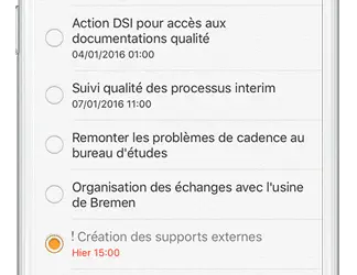 Perfony mit Ihrem iPhone synchronisieren