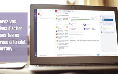 Personnaliser votre environnement Microsoft Teams avec l’onglet Perfony