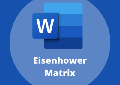 Get the Eisenhower Matrix in Word