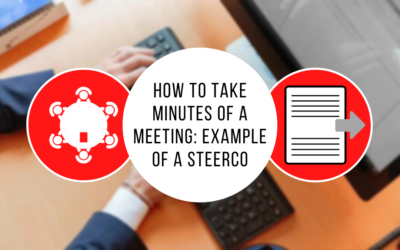 How to take minutes of a meeting: example of a CODIR