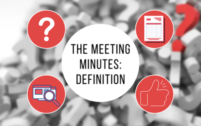 The meeting minutes: definition