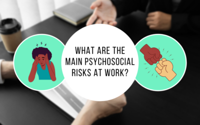 What are the main psychosocial risks at work?